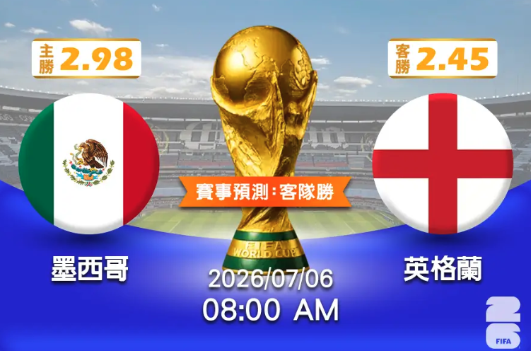 墨西哥vs英格蘭