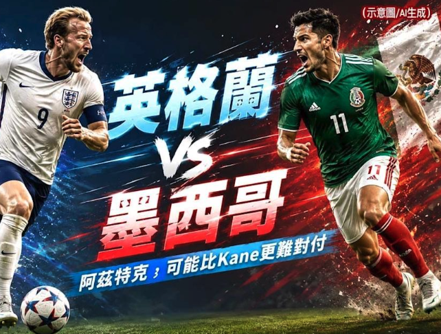 7/6墨西哥 vs 英格蘭,賽前分析