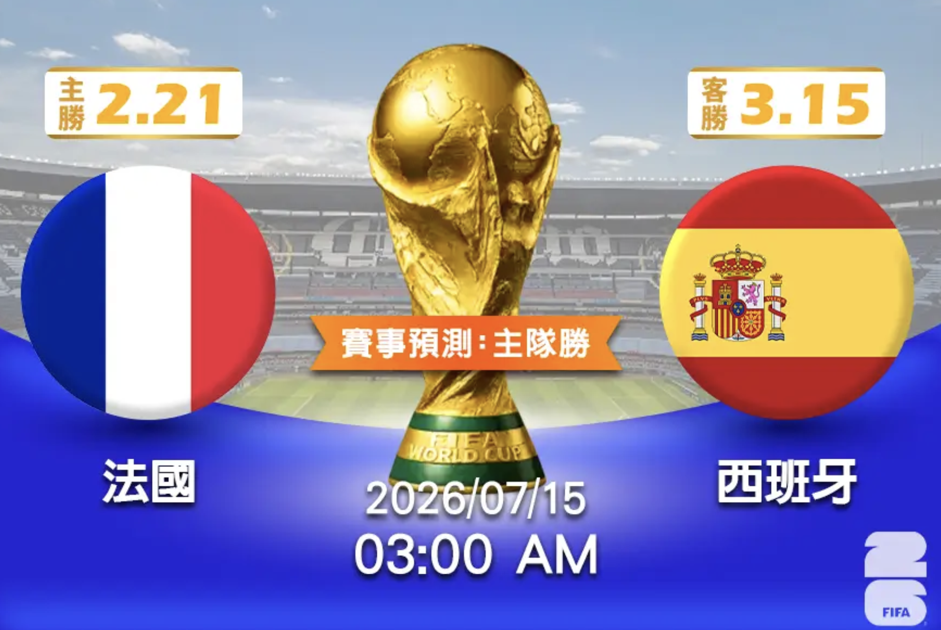 法國vs西班牙:2026世界盃四強焦點戰分析