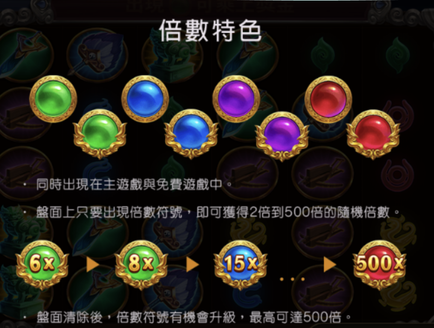 ATG電子赤三國倍數獎勵