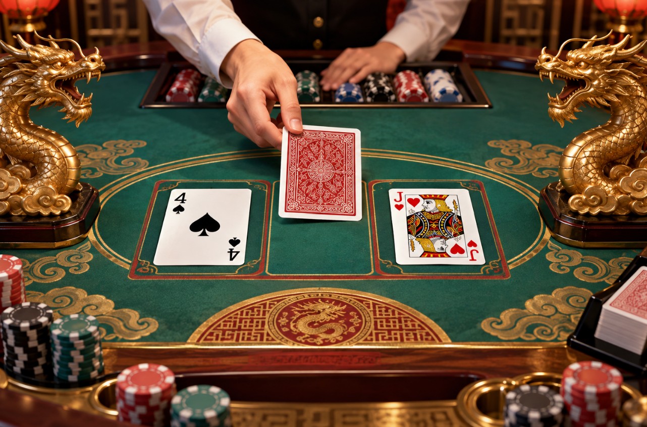 棋牌射龍門遊戲畫面